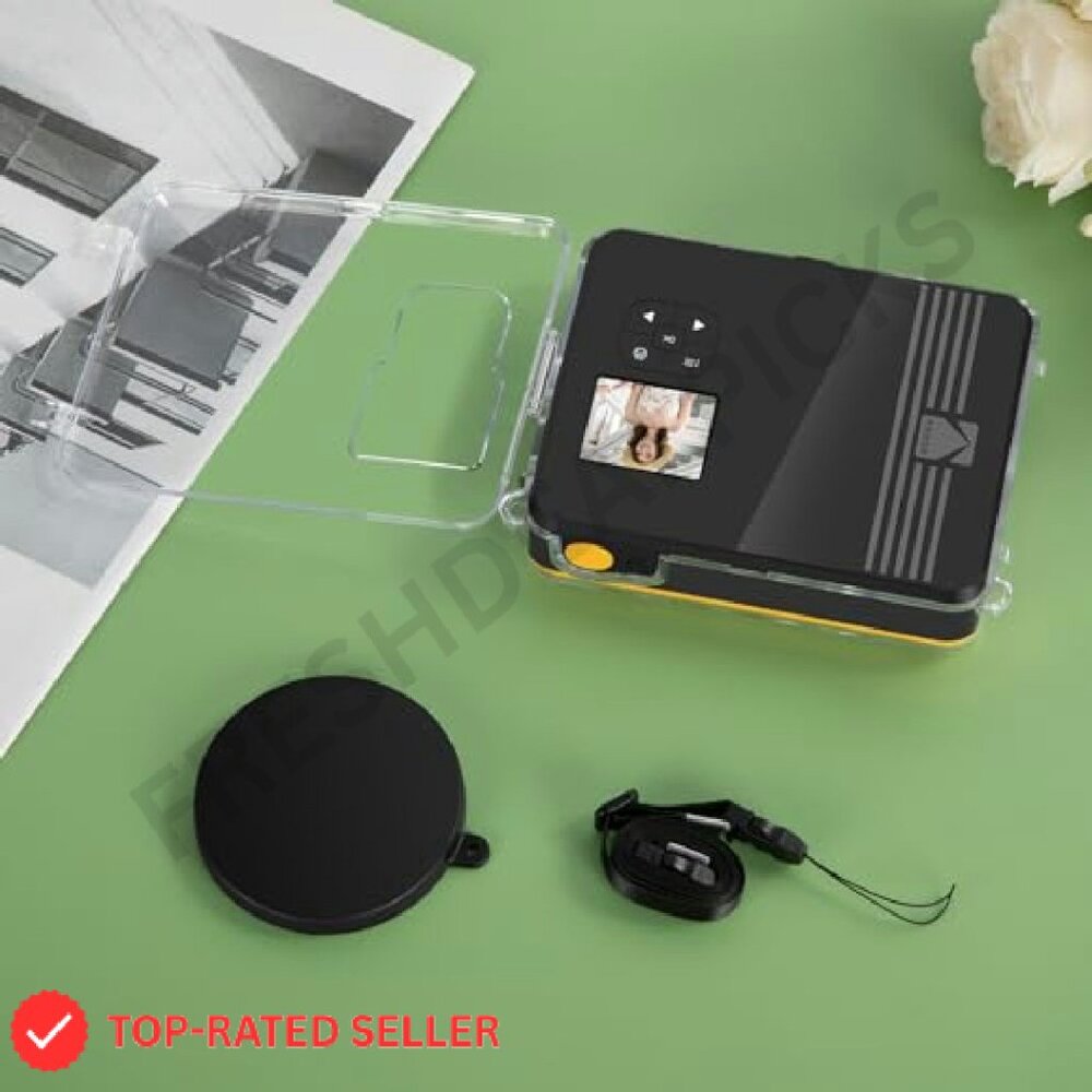 Transparent Camera Case Retro Instant Digital Pro… - image 3